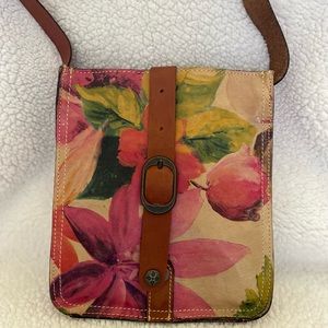 Patricia Nash floral crossbody